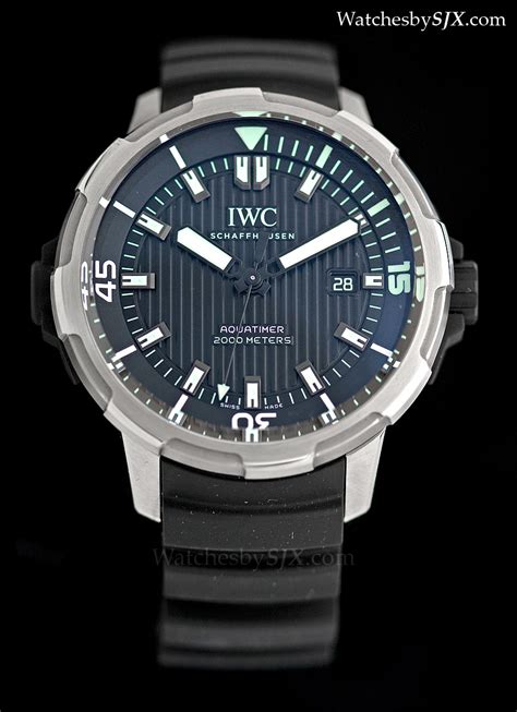 iwc aquatimer 20000 euro|iwc aquatimer 2000 review.